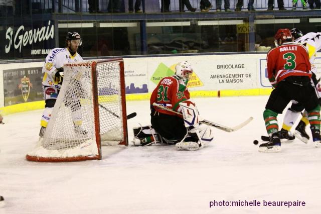 Photo hockey Ligue Magnus - Ligue Magnus : 21ème journée : Mont-Blanc vs Rouen - C