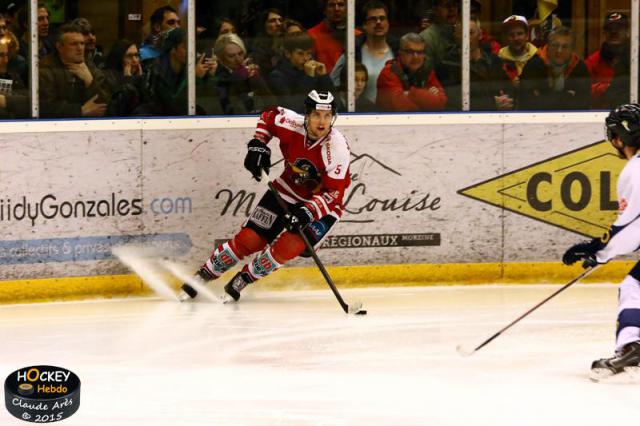 Photo hockey Ligue Magnus - Ligue Magnus : 21ème journée : Morzine-Avoriaz vs Chamonix  - Les Chamois au finish