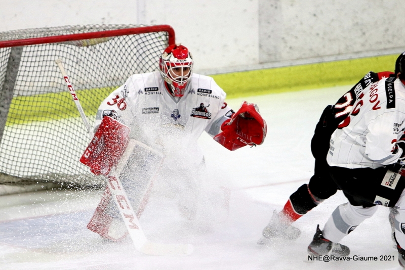Photo hockey Ligue Magnus - Ligue Magnus : 21ème journée : Nice vs Chamonix  - Chamonix sans pitié face à Nice