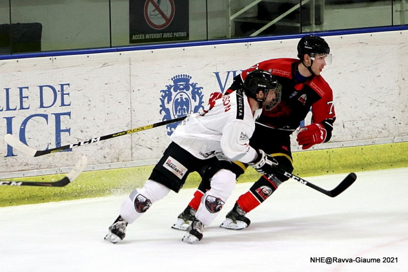 Photo hockey Ligue Magnus - Ligue Magnus : 21ème journée : Nice vs Chamonix  - Chamonix sans pitié face à Nice