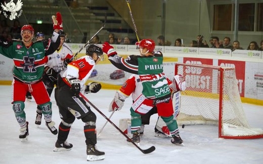 Photo hockey Ligue Magnus - Ligue Magnus : 21ème journée : Anglet vs Nice - Nice s\