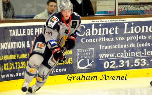 Photo hockey Ligue Magnus - Ligue Magnus : 21ème journée : Caen  vs Grenoble  - Les Drakkars mettent le feu aux Brûleurs