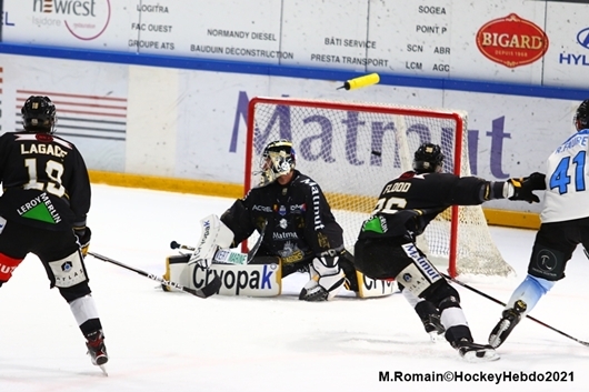 Photo hockey Ligue Magnus - Ligue Magnus : 21ème journée : Rouen vs Gap  - LM : Rouen s\