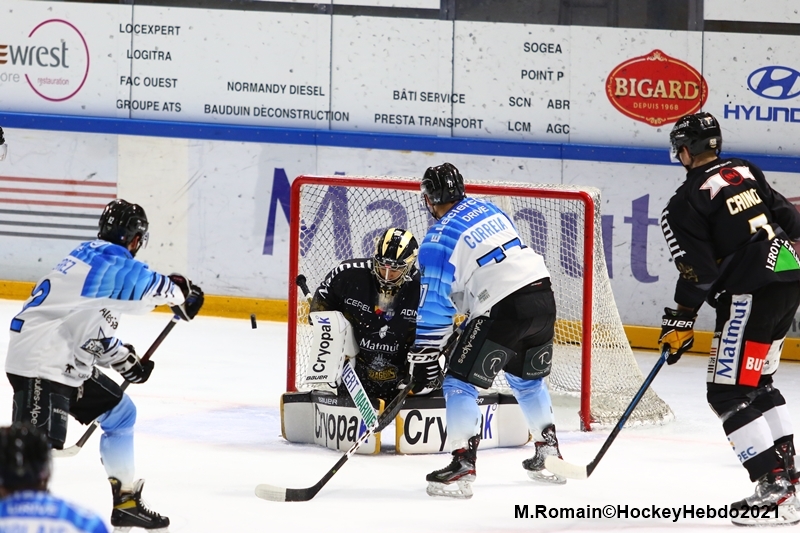 Photo hockey Ligue Magnus - Ligue Magnus : 21ème journée : Rouen vs Gap  - LM : Rouen s\