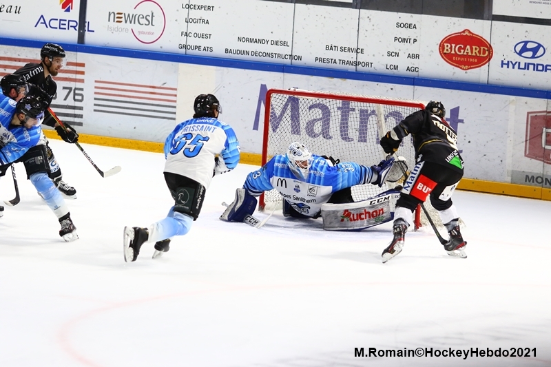 Photo hockey Ligue Magnus - Ligue Magnus : 21ème journée : Rouen vs Gap  - LM : Rouen s\