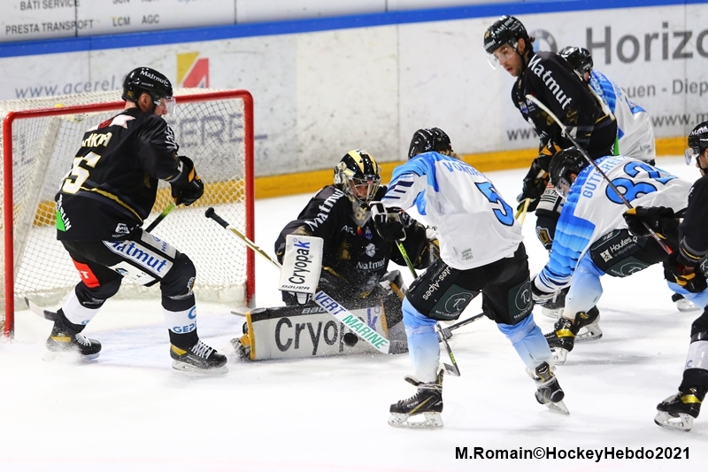 Photo hockey Ligue Magnus - Ligue Magnus : 21ème journée : Rouen vs Gap  - LM : Rouen s\