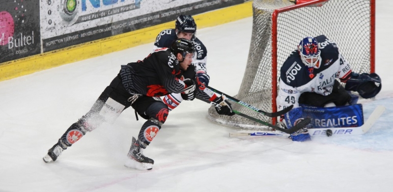 Photo hockey Ligue Magnus - Ligue Magnus : 22ème journée : Amiens  vs Angers  - Constat d’impuissance