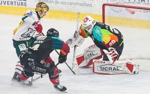 Photo hockey Ligue Magnus - Ligue Magnus : 22ème journée : Amiens  vs Anglet - Victoire d