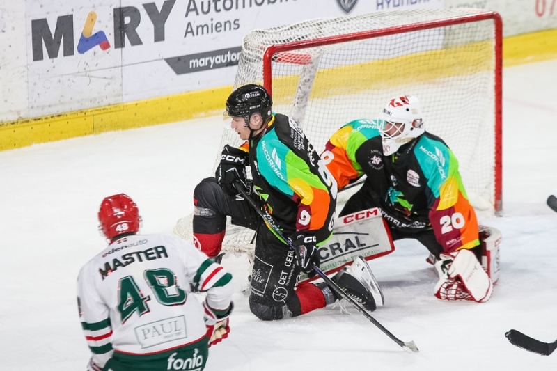 Photo hockey Ligue Magnus - Ligue Magnus : 22ème journée : Amiens  vs Anglet - Victoire d