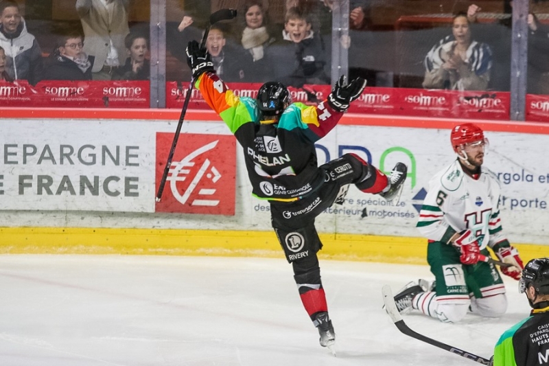 Photo hockey Ligue Magnus - Ligue Magnus : 22ème journée : Amiens  vs Anglet - Victoire d