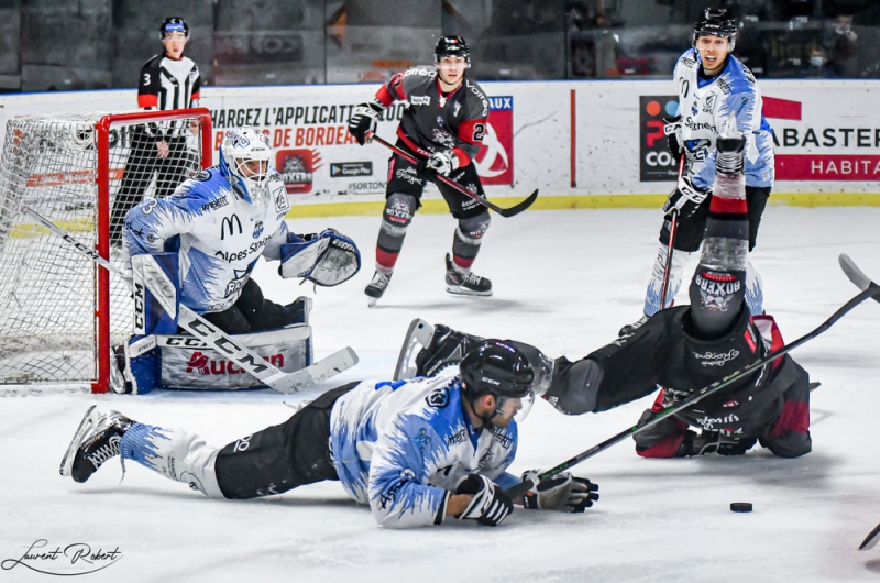 Photo hockey Ligue Magnus - Ligue Magnus : 22ème journée : Bordeaux vs Gap  - Deuxième d