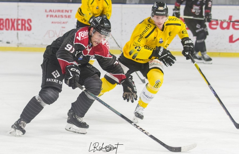 Photo hockey Ligue Magnus - Ligue Magnus : 22ème journée : Bordeaux vs Rouen - Rouen s
