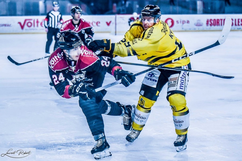 Photo hockey Ligue Magnus - Ligue Magnus : 22ème journée : Bordeaux vs Rouen - Rouen s