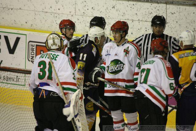 Photo hockey Ligue Magnus - Ligue Magnus : 22ème journée : Chamonix  vs Mont-Blanc - Chamonix, quel merveilleux centenaire !