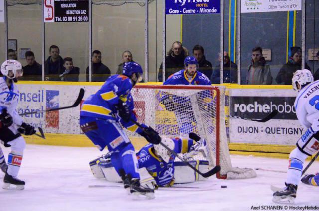 Photo hockey Ligue Magnus - Ligue Magnus : 22ème journée : Dijon  vs Gap  - Et vole le Rapace !
