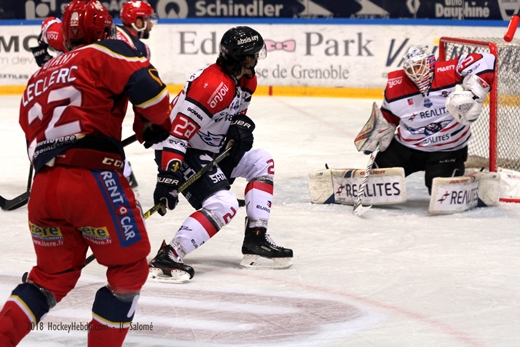 Photo hockey Ligue Magnus - Ligue Magnus : 22ème journée : Grenoble  vs Angers  - Grenoble sur sa lancée