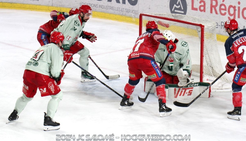 Photo hockey Ligue Magnus - Ligue Magnus : 22ème journée : Grenoble  vs Cergy-Pontoise - Les grenoblois chahutés mais vainqueurs