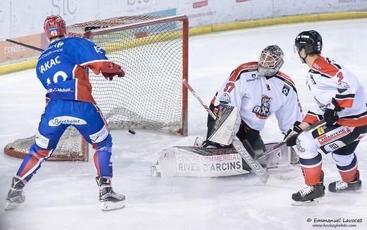 Photo hockey Ligue Magnus - Ligue Magnus : 22ème journée : Lyon vs Bordeaux - Une victoire claire sur Bordeaux
