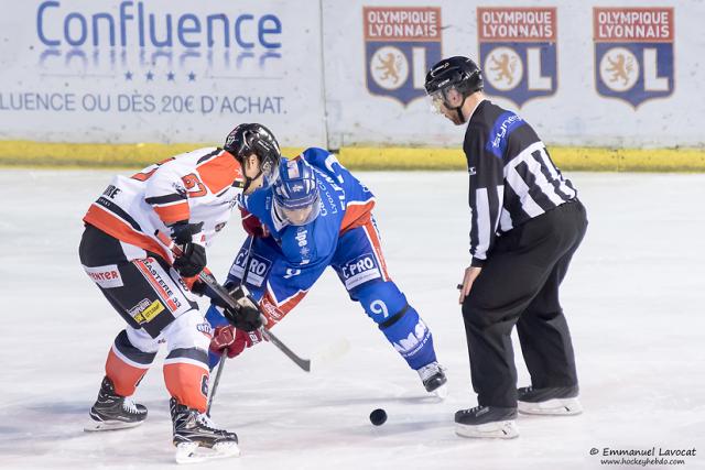 Photo hockey Ligue Magnus - Ligue Magnus : 22ème journée : Lyon vs Bordeaux - Une victoire claire sur Bordeaux
