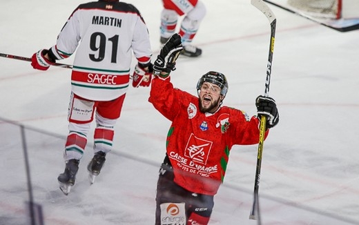 Photo hockey Ligue Magnus - Ligue Magnus : 22ème journée : Amiens  vs Anglet - Amiens s\