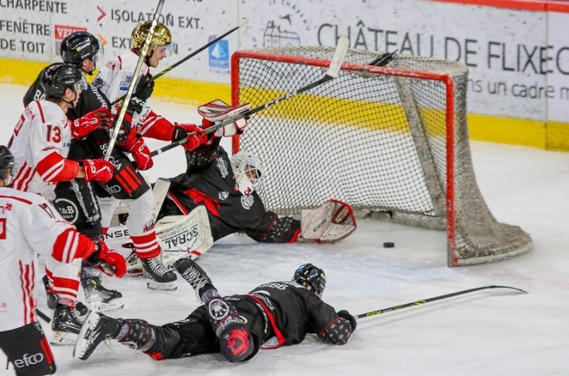 Photo hockey Ligue Magnus - Ligue Magnus : 22ème journée : Amiens  vs Nice - Large victoire d