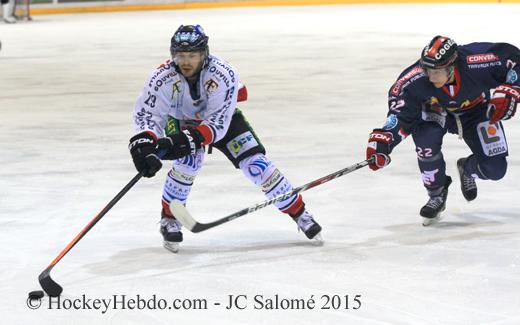Photo hockey Ligue Magnus - Ligue Magnus : 22ème journée : Grenoble  vs Caen  - Grenoble brûle le Drakkar 
