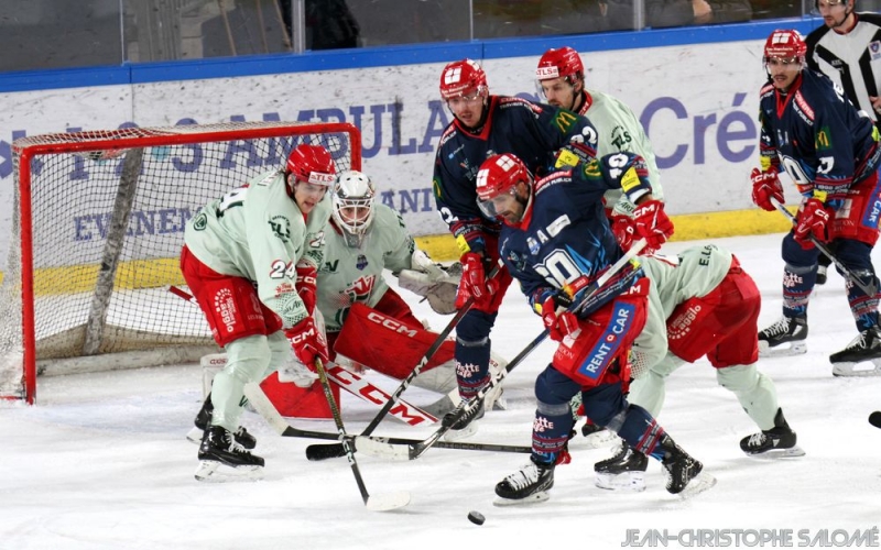 Photo hockey Ligue Magnus - Ligue Magnus : 22ème journée : Grenoble vs Cergy-Pontoise - Grenoble solide 3e de Magnus Photo hockey Ligue Magnus - Ligue Magnus : 22ème journée : Grenoble vs Cergy-Pontoise - Grenoble solide 3e de Magnus