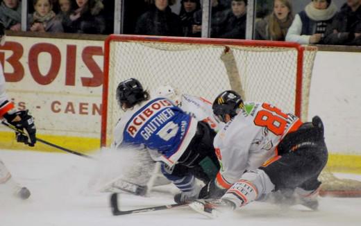 Photo hockey Ligue Magnus - Ligue Magnus : 23ème journée  : Caen  vs Amiens  - Caen enchaîne à domicile