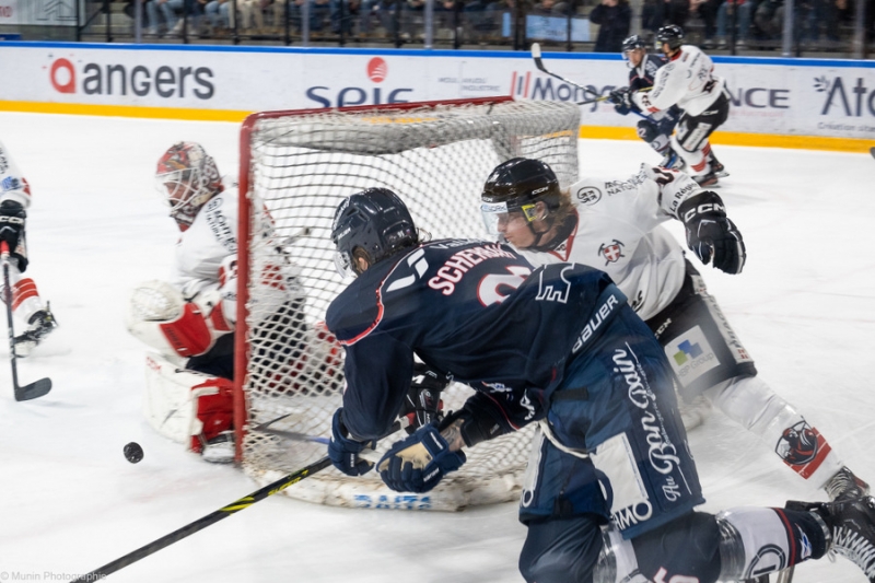 Photo hockey Ligue Magnus - Ligue Magnus : 23ème journée : Angers vs Chamonix - Angers s Photo hockey Ligue Magnus - Ligue Magnus : 23ème journée : Angers vs Chamonix - Angers s
