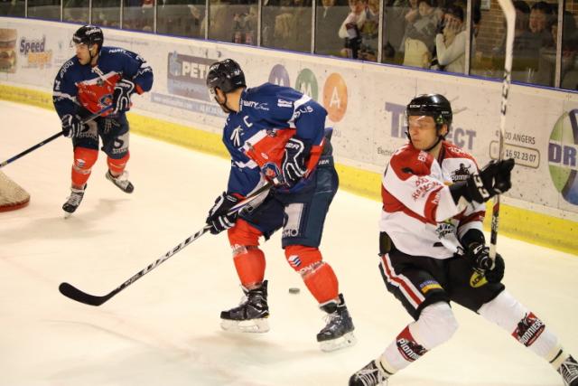 Photo hockey Ligue Magnus - Ligue Magnus : 23ème journée : Angers  vs Chamonix / Morzine - Une Victoire difficile