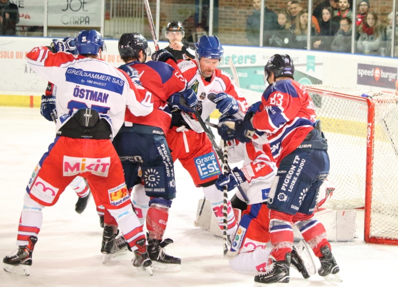 Photo hockey Ligue Magnus - Ligue Magnus : 23ème journée : Angers  vs Mulhouse - Angers vs Mulhouse - Reportages Photos et Video