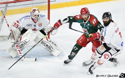Photo hockey Ligue Magnus - Ligue Magnus : 23ème journée : Cergy-Pontoise vs Amiens  - Les Jokers retrouvent le sourire
