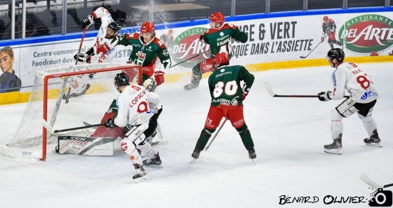 Photo hockey Ligue Magnus - Ligue Magnus : 23ème journée : Cergy-Pontoise vs Amiens  - Les Jokers retrouvent le sourire