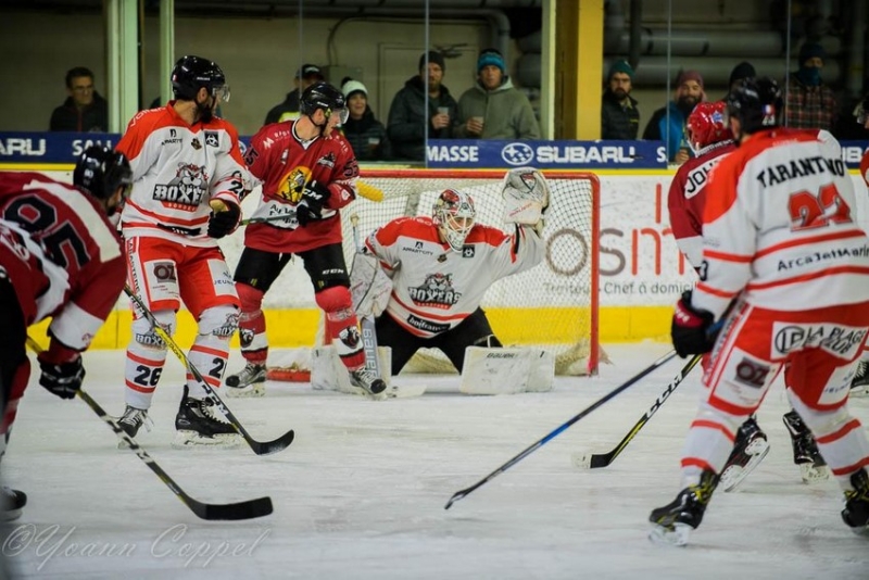 Photo hockey Ligue Magnus - Ligue Magnus : 23ème journée : Chamonix  vs Bordeaux - Frustrante défaite pour les Pionniers
