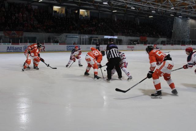 Photo hockey Ligue Magnus - Ligue Magnus : 23ème journée : Epinal  vs Grenoble  - Et de 10 pour Grenoble !