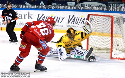 Photo hockey Ligue Magnus - Ligue Magnus : 23ème journée : Grenoble  vs Rouen - Ouf!!!