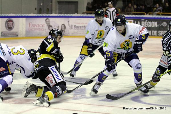 Photo hockey Ligue Magnus - Ligue Magnus : 23ème journée : Rouen vs Chamonix  - Deux points essentiels 
