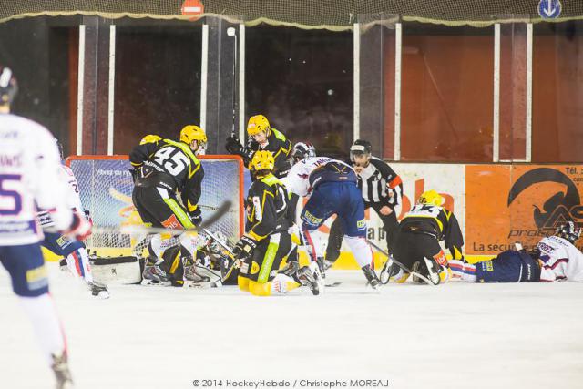 Photo hockey Ligue Magnus - Ligue Magnus : 23ème journée : Strasbourg  vs Grenoble  - Un match à deux victoires