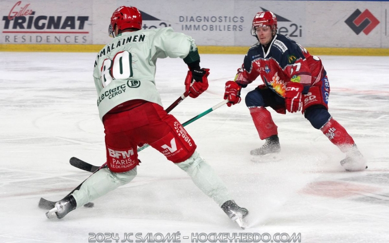 Photo hockey Ligue Magnus - Ligue Magnus : 23ème journée : Grenoble  vs Cergy-Pontoise - Et de 12 pour Grenoble ! 