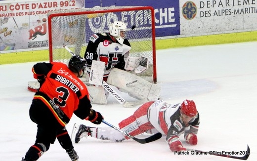 Photo hockey Ligue Magnus - Ligue Magnus : 23ème journée : Nice vs Anglet - Retour en images