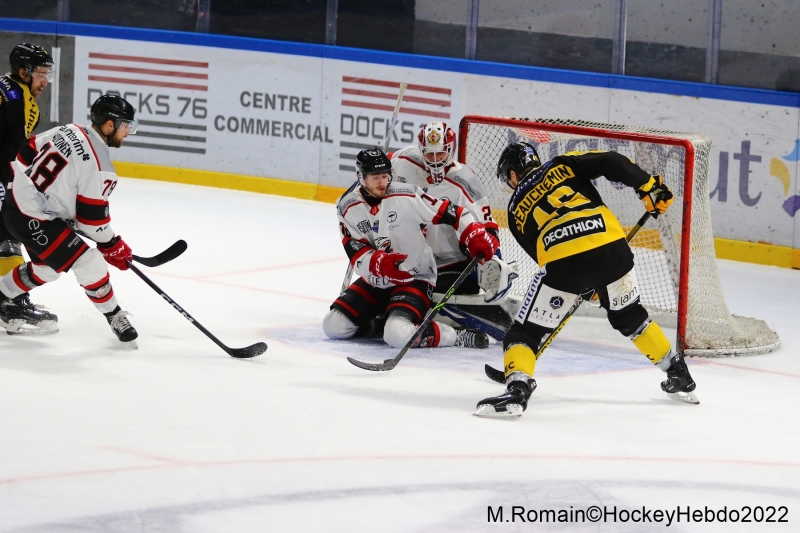 Photo hockey Ligue Magnus - Ligue Magnus : 23ème journée : Rouen vs Nice - LM : Rouen-Nice, on ne retient que la victoire