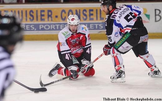 Photo hockey Ligue Magnus - Ligue Magnus : 24ème journée : Briançon  vs Caen  - Les Drakkars en enfer