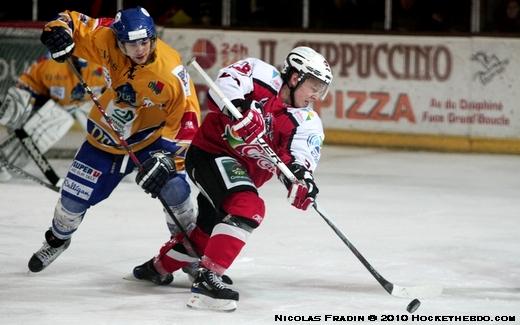 Photo hockey Ligue Magnus - Ligue Magnus : 24ème journée : Briançon  vs Dijon  - Un précieux point des Alpes