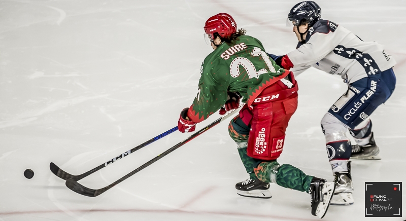 Photo hockey Ligue Magnus - Ligue Magnus : 24ème journée : Cergy-Pontoise vs Angers  - Les Ducs ne s’arrêtent plus !