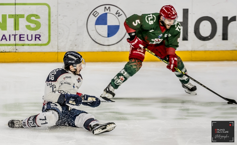 Photo hockey Ligue Magnus - Ligue Magnus : 24ème journée : Cergy-Pontoise vs Angers  - Les Ducs ne s’arrêtent plus !