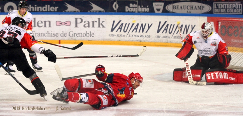 Photo hockey Ligue Magnus - Ligue Magnus : 24ème journée : Grenoble  vs Nice - Indécis jusqu