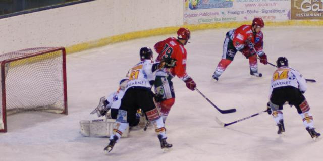 Photo hockey Ligue Magnus - Ligue Magnus : 24ème journée : Mont-Blanc vs Morzine-Avoriaz - Le Mont-Blanc à l