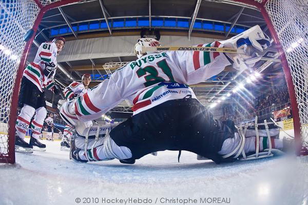 Photo hockey Ligue Magnus - Ligue Magnus : 24ème journée : Strasbourg  vs Mont-Blanc - Une avalanche de buts