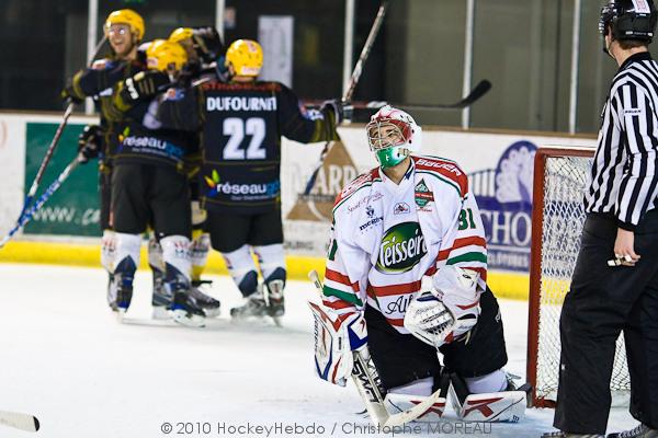 Photo hockey Ligue Magnus - Ligue Magnus : 24ème journée : Strasbourg  vs Mont-Blanc - Une avalanche de buts