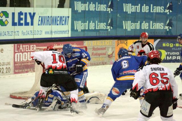 Photo hockey Ligue Magnus - Ligue Magnus : 24ème journée : Villard-de-Lans vs Neuilly/Marne - La ballade des Ours heureux